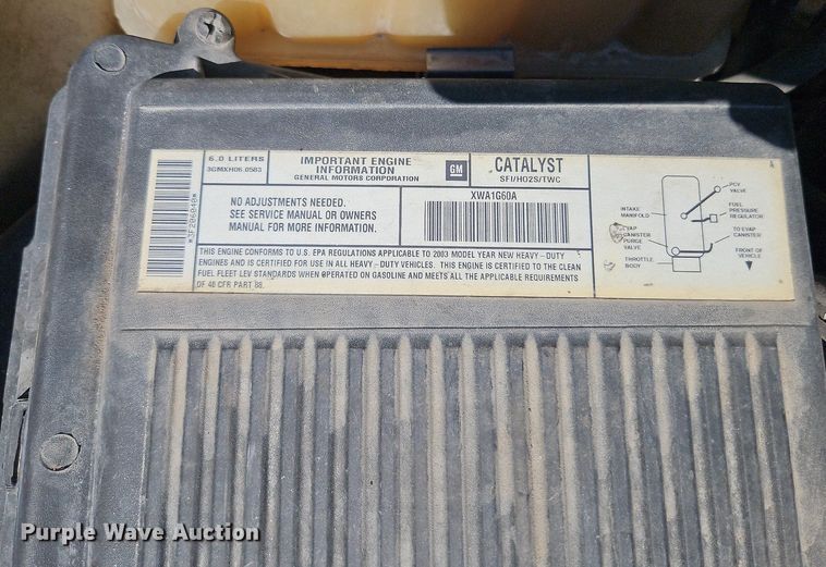 image for item LM9157 2003 Chevrolet Silverado 1500  Crew Cab pickup truck