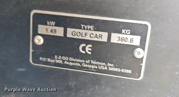 image for item LM9164 E-Z Go Freedom  golf cart