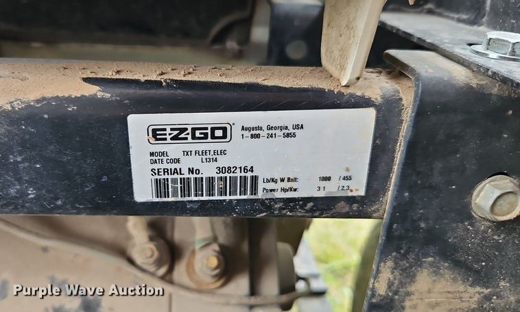 image for item LM9173 E-Z Go TXT FLEET, ELEC  golf cart