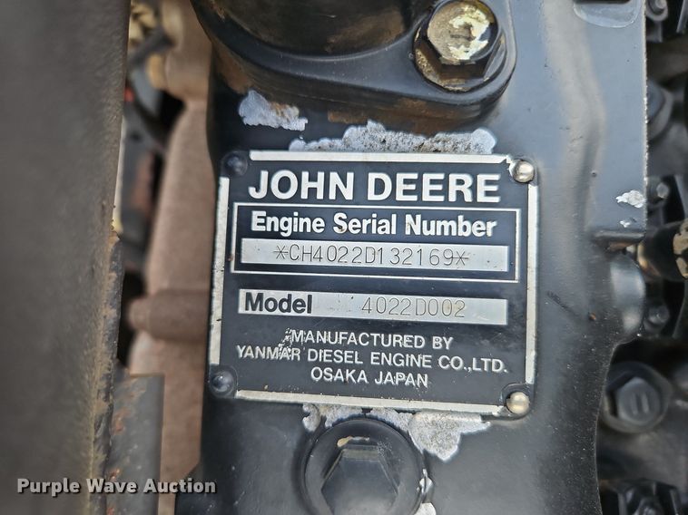 image for item LM9188 John Deere 1620  lawn mower