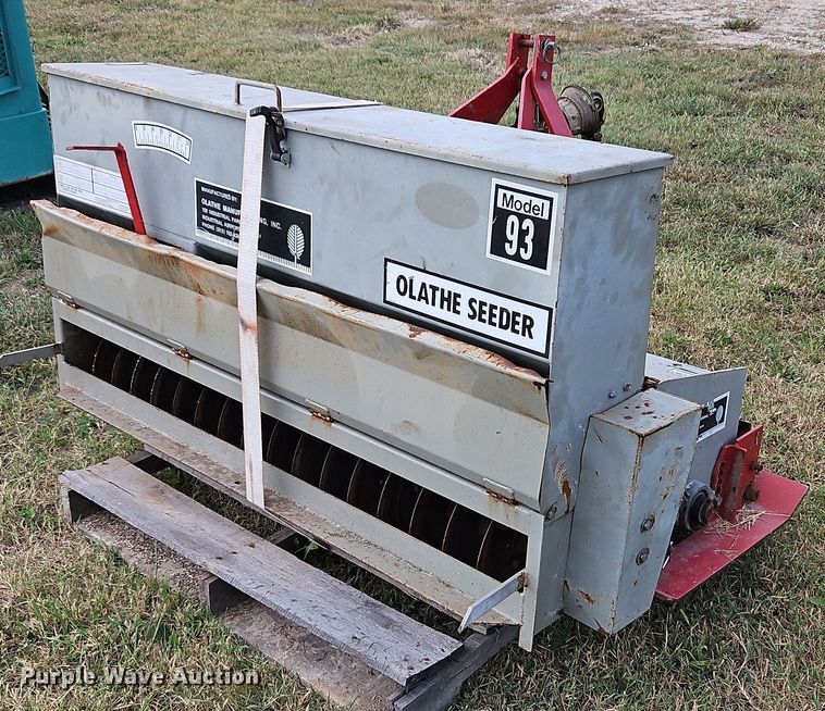 image for item LM9190 Olathe Manufacturing  93  seeder