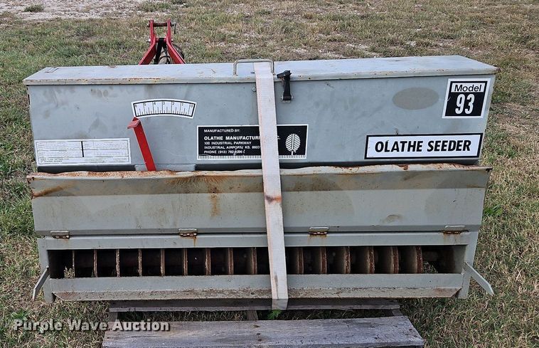 image for item LM9190 Olathe Manufacturing  93  seeder