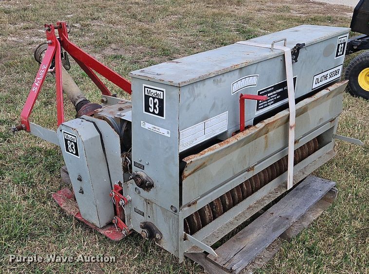image for item LM9190 Olathe Manufacturing  93  seeder