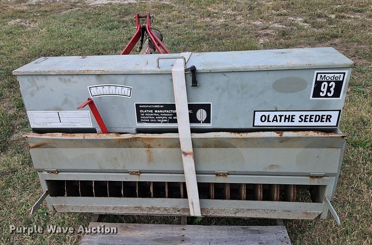 image for item LM9190 Olathe Manufacturing  93  seeder