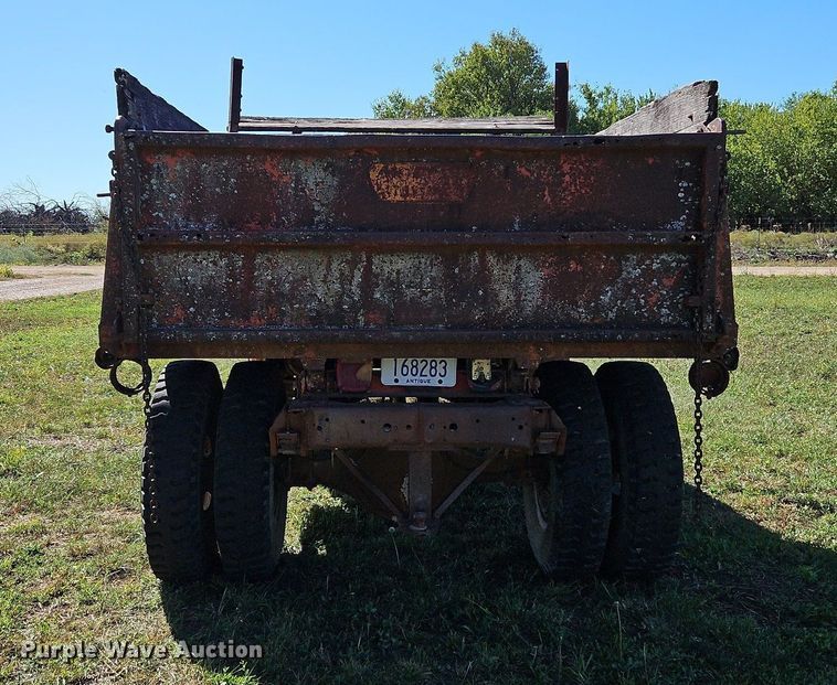 image for item LM9209 1973 Chevrolet C60  dump truck