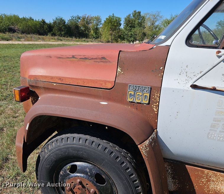 image for item LM9209 1973 Chevrolet C60  dump truck