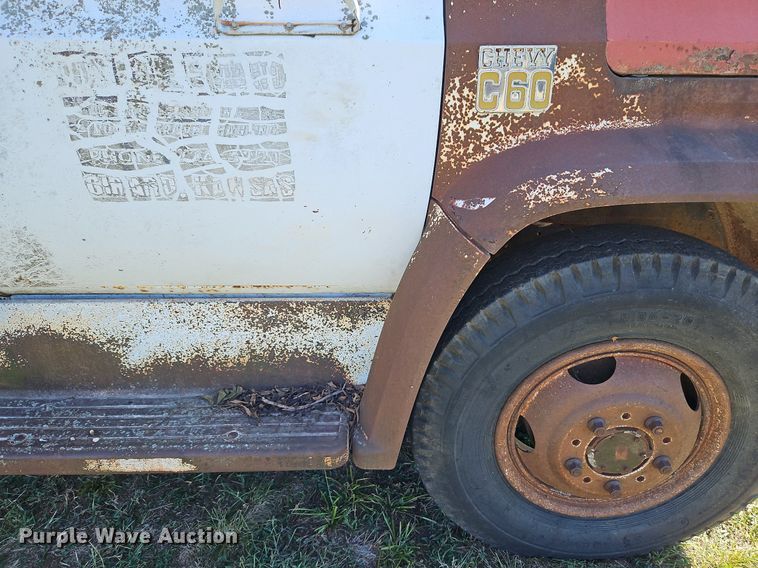 image for item LM9209 1973 Chevrolet C60  dump truck