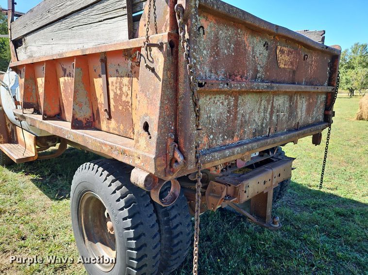 image for item LM9209 1973 Chevrolet C60  dump truck