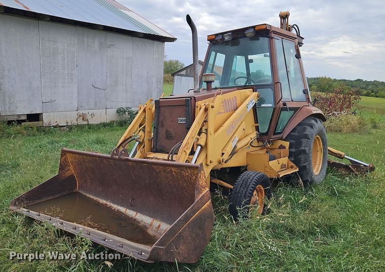 image for item LM9222 1993 Case 580 Super K  backhoe