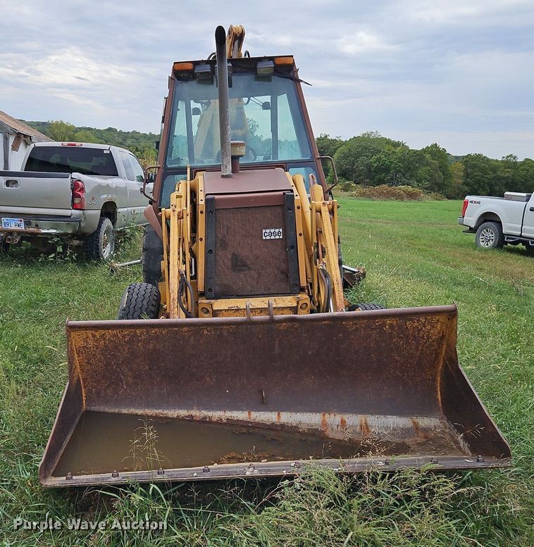 image for item LM9222 1993 Case 580 Super K  backhoe
