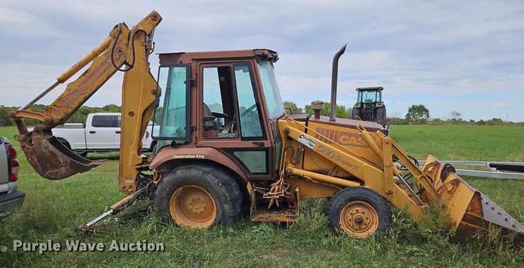 image for item LM9222 1993 Case 580 Super K  backhoe