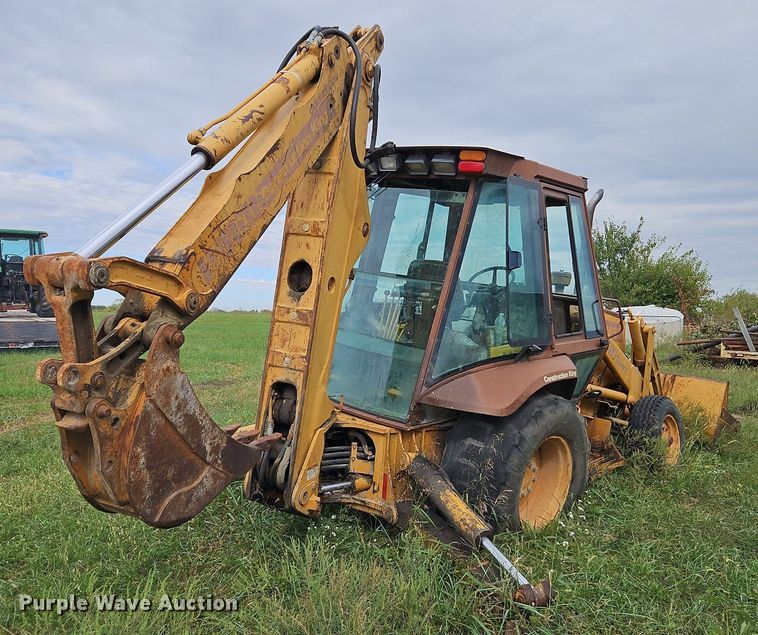 image for item LM9222 1993 Case 580 Super K  backhoe