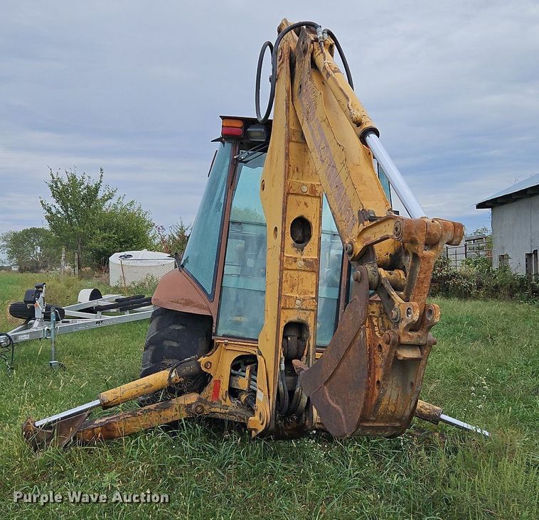 image for item LM9222 1993 Case 580 Super K  backhoe