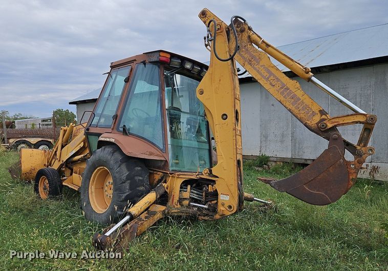 image for item LM9222 1993 Case 580 Super K  backhoe