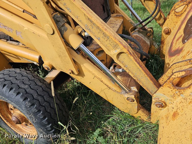 image for item LM9222 1993 Case 580 Super K  backhoe