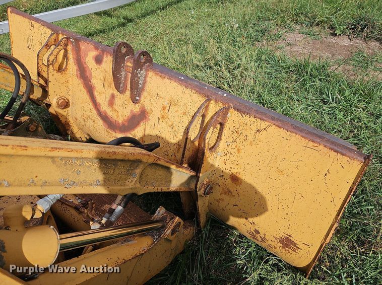 image for item LM9222 1993 Case 580 Super K  backhoe
