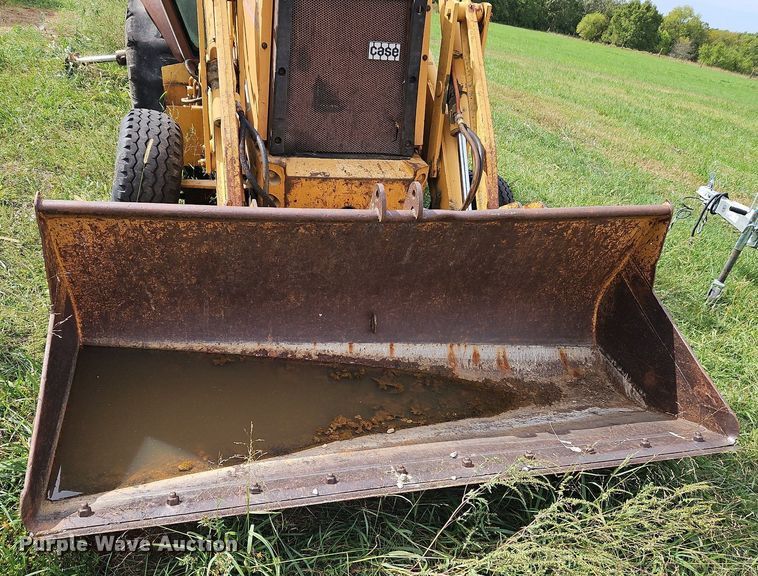 image for item LM9222 1993 Case 580 Super K  backhoe