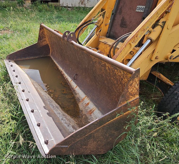 image for item LM9222 1993 Case 580 Super K  backhoe