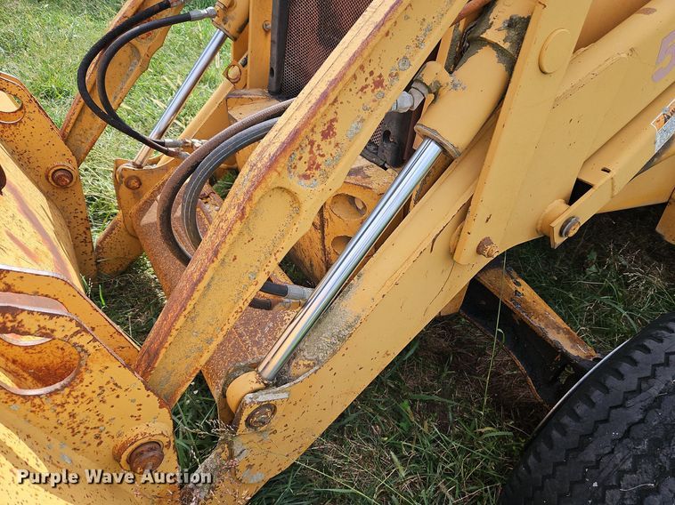 image for item LM9222 1993 Case 580 Super K  backhoe