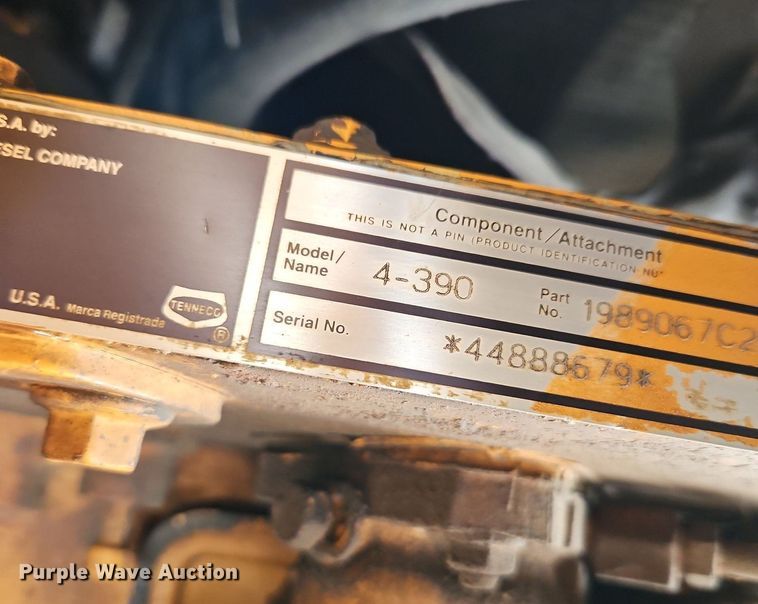 image for item LM9222 1993 Case 580 Super K  backhoe