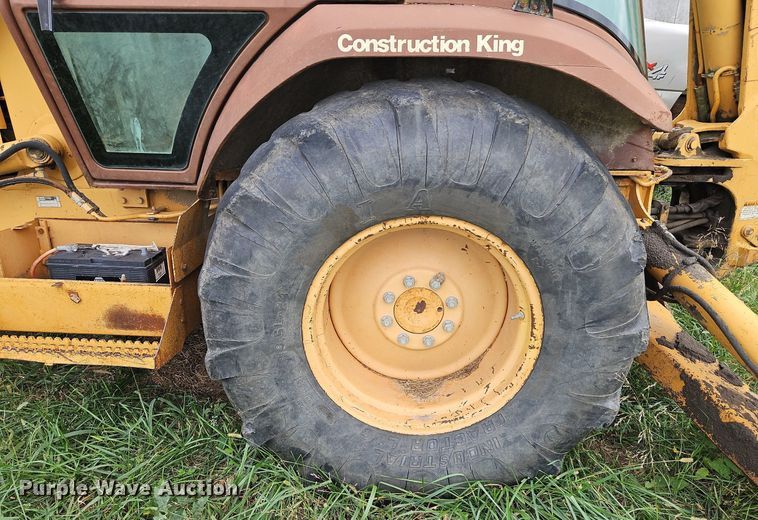 image for item LM9222 1993 Case 580 Super K  backhoe