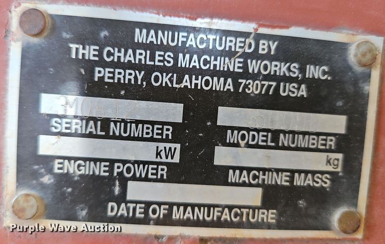 image for item LM9225 1995 Ditch Witch 3500DD  trencher