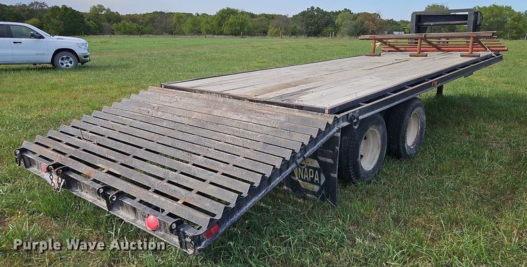 image for item LM9266 1993  Shop built equipment trailer