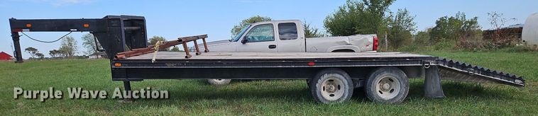 image for item LM9266 1993  Shop built equipment trailer