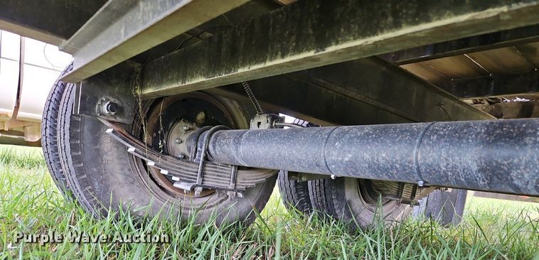 image for item LM9266 1993  Shop built equipment trailer