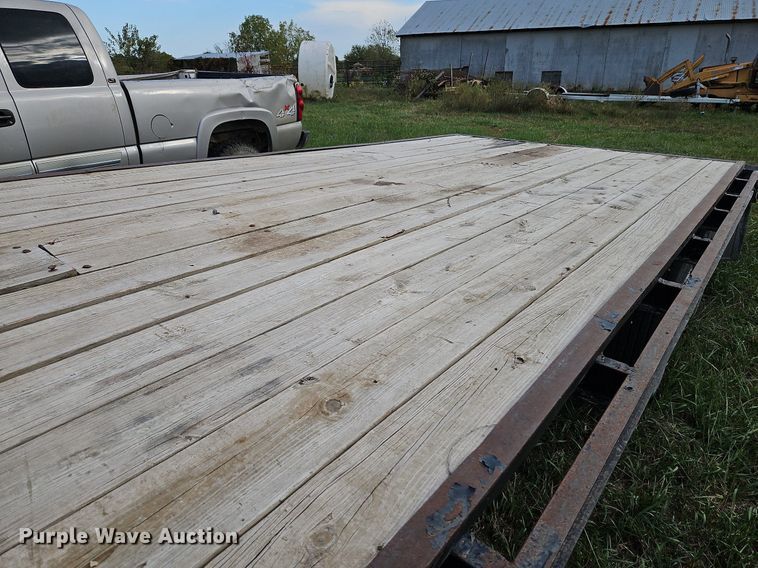 image for item LM9266 1993  Shop built equipment trailer