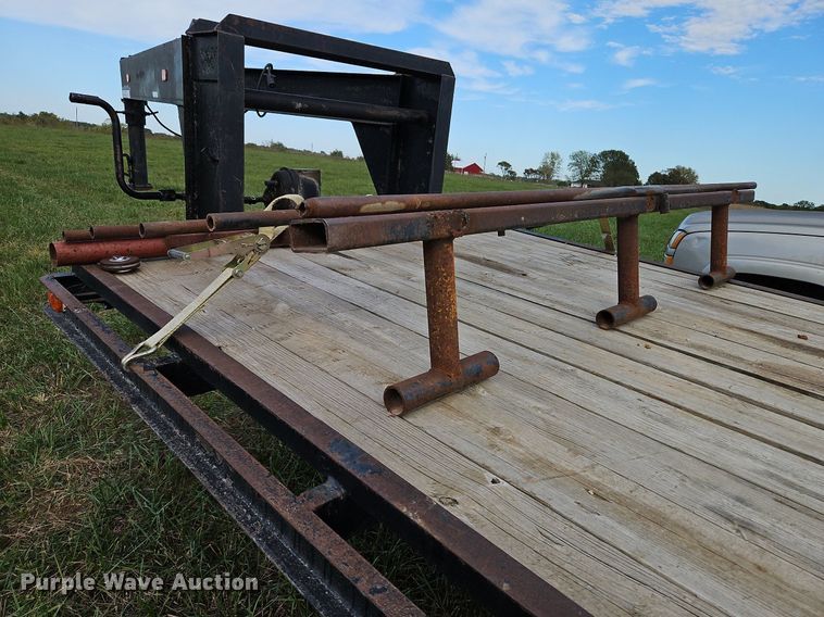 image for item LM9266 1993  Shop built equipment trailer