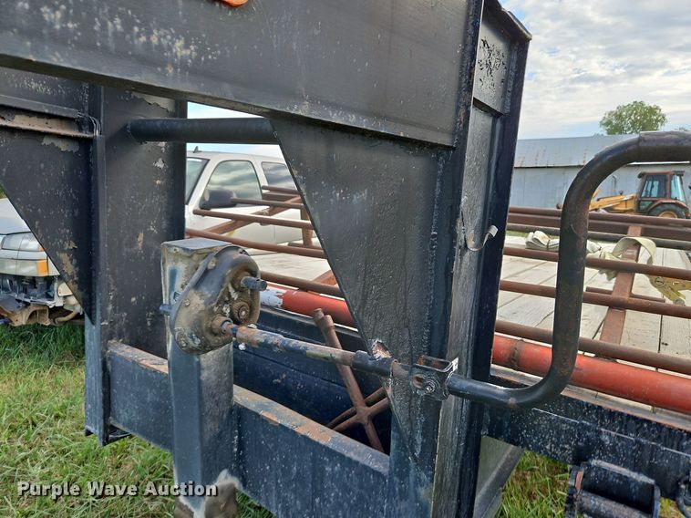 image for item LM9266 1993  Shop built equipment trailer