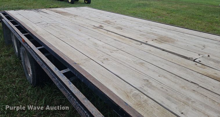 image for item LM9266 1993  Shop built equipment trailer