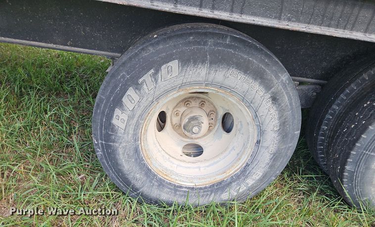 image for item LM9266 1993  Shop built equipment trailer