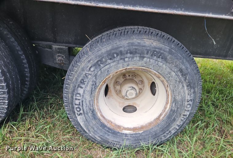 image for item LM9266 1993  Shop built equipment trailer