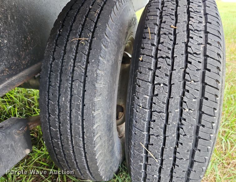 image for item LM9266 1993  Shop built equipment trailer