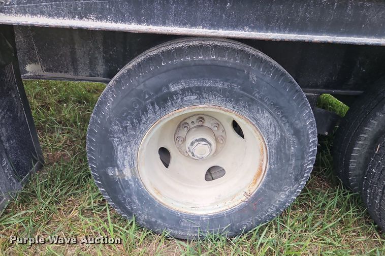 image for item LM9266 1993  Shop built equipment trailer