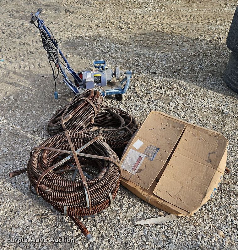 image for item LM9271 Electric Eel C  sewer rodder