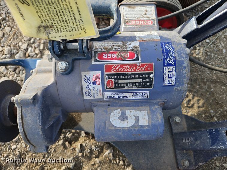 image for item LM9271 Electric Eel C  sewer rodder