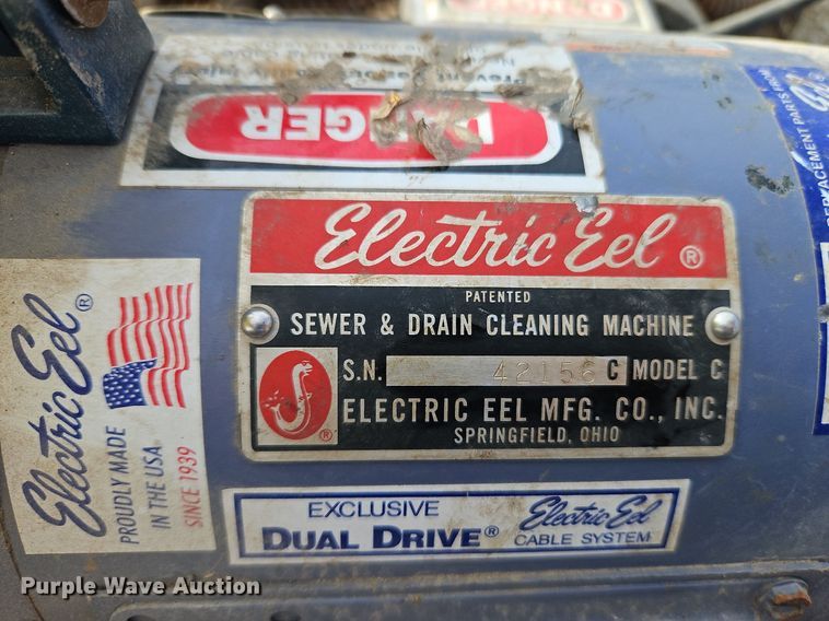 image for item LM9271 Electric Eel C  sewer rodder