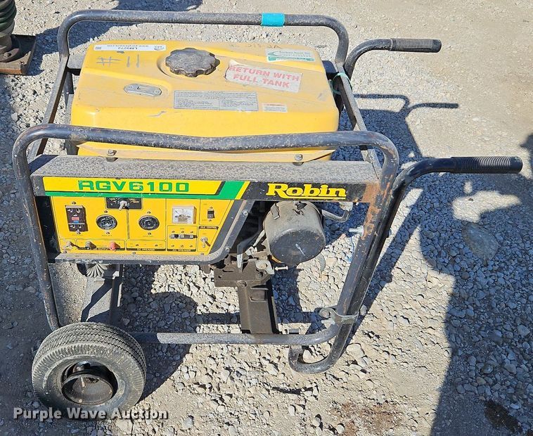 image for item LM9272 Robin RGV6100  generator