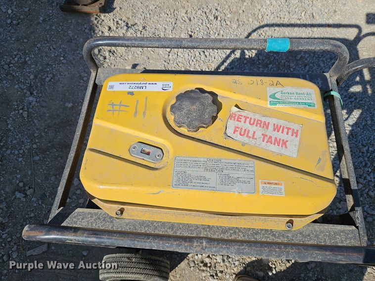 image for item LM9272 Robin RGV6100  generator