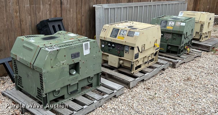 image for item LU9812 (4) MEP-831A generators