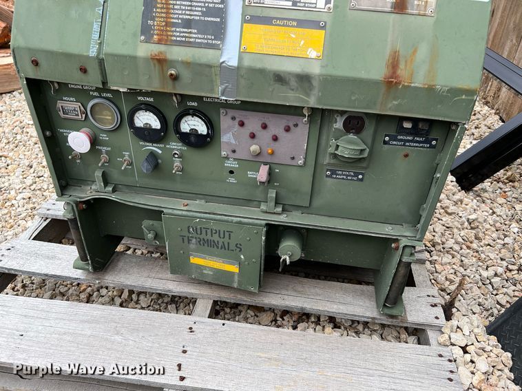 image for item LU9812 (4) MEP-831A generators