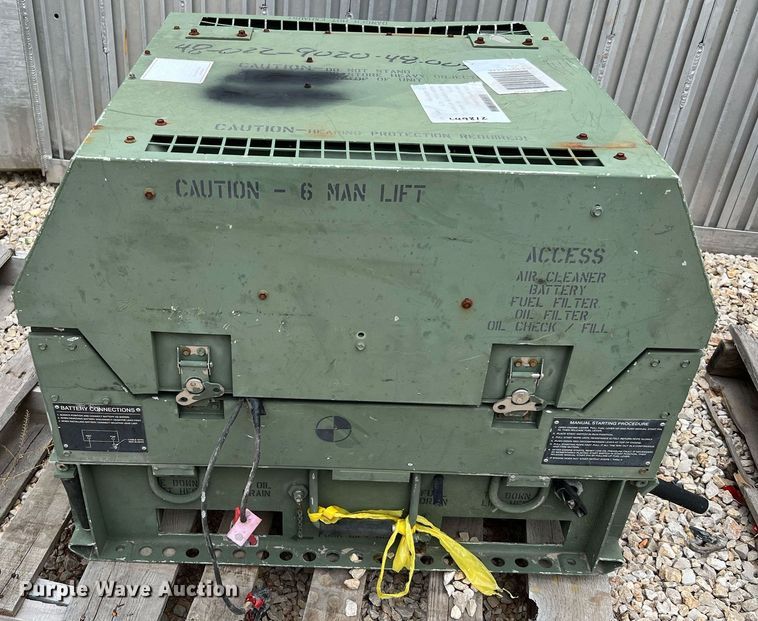 image for item LU9812 (4) MEP-831A generators
