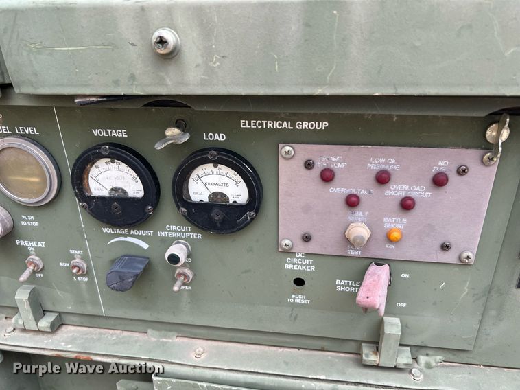 image for item LU9812 (4) MEP-831A generators