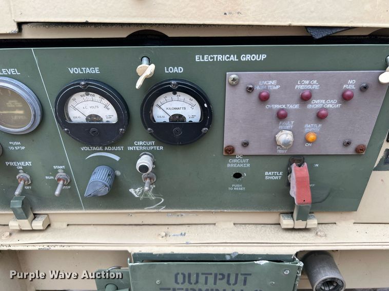 image for item LU9812 (4) MEP-831A generators