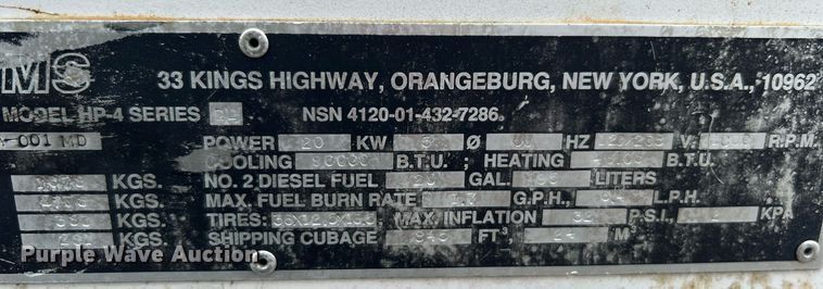 image for item LV9088 DHS Systems HP-4  DRASH trailer