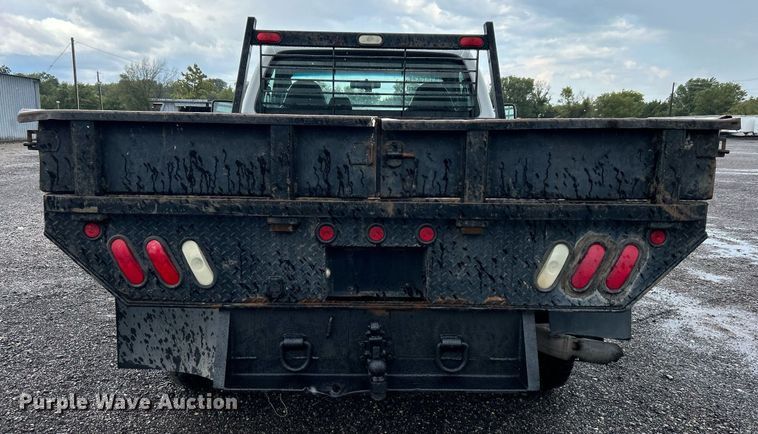 image for item LV9092 2010 Ford F350 Super Duty XL  flatbed pickup truck