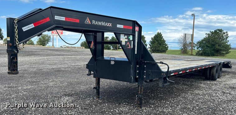 image for item LV9095 2023 RawMaxx FDX-36-210K  equipment trailer